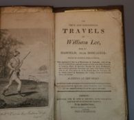 Lee, William - The True and Interesting Travels of William Lee, 8vo, paper wrappers, engraved