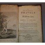 Lee, William - The True and Interesting Travels of William Lee, 8vo, paper wrappers, engraved