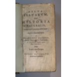 Bacon, Francis - Sylva Sylvarum, Sive historia naturalis, 1st edition in Latin, 12mo, lacking