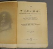 Gilchrist, Alexander - Life of William Blake, vol.2 only, 2nd edition, 8vo, original blue cloth with