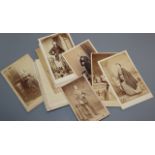 A collection of 47 mixed Victorian photographs