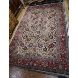 A Tabriz carpet 314 x 204cm