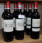 Four bottles of Chateau Grand Pontet Guadet St Emilion grand cru, 2014 and three bottles Chateau