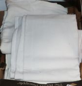Five French provincial linen sheets