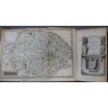 [Cromwell, Thomas Kitson] - Excursions in the County of Norfolk, 2 vols, 8vo, half calf, folding map