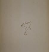 Wells, H.G. - The Autocracy of Mr Parham, signed on front free fly leaf, 8vo, cloth, tear to head of