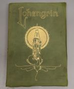 Wagner, Richard - The Tale of Lohengrin, Knight of the Swan, illustrated by Willy Pogany, qto, green