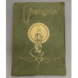 Wagner, Richard - The Tale of Lohengrin, Knight of the Swan, illustrated by Willy Pogany, qto, green