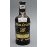 A bottle of Royal Oporto 1970 vintage port