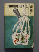 Fleming, Ian - Thunderball, 1st edition (1st impression, 1st issue), (8), 9-(254)pp including half