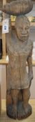 A large tribal figurative African carving