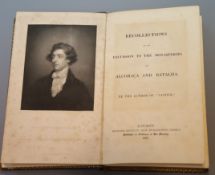 [Beckford, William Thomas] - Recollections of an Excursion to the Monastries of Alcobaca, and