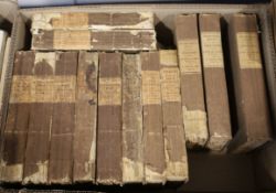 Southey, Robert - History of the Peninsular War, 6 vols, 8vo, drab boards, hinges split, most spines