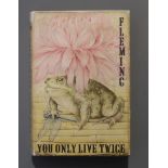 Fleming, Ian - You Only Live Twice, 1st edition (1st impression, 2nd state), (14), 15- (256)pp