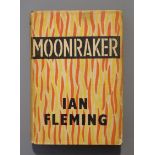 Fleming, Ian - Moonraker, 1st edition (1st impression, state B), (4), 5-(256)pp, dj, cr.8vo, Cape