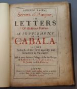 Bedell, Gabriel and Collins, Thomas - Scrinia Sacra; Secrets of Empire in Letters of Illustrious