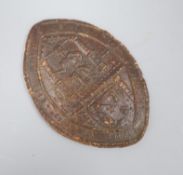 A Charles II wax seal of the Archdeacon of Sudbury, dated 1677, for John Spencer (1630-1693)