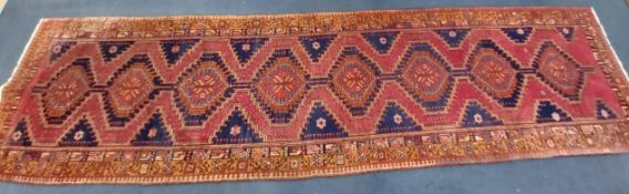 A Karajah runner approx. 100 x 400cm