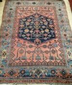 A Hamadan rug Approx. 180 x 130cm