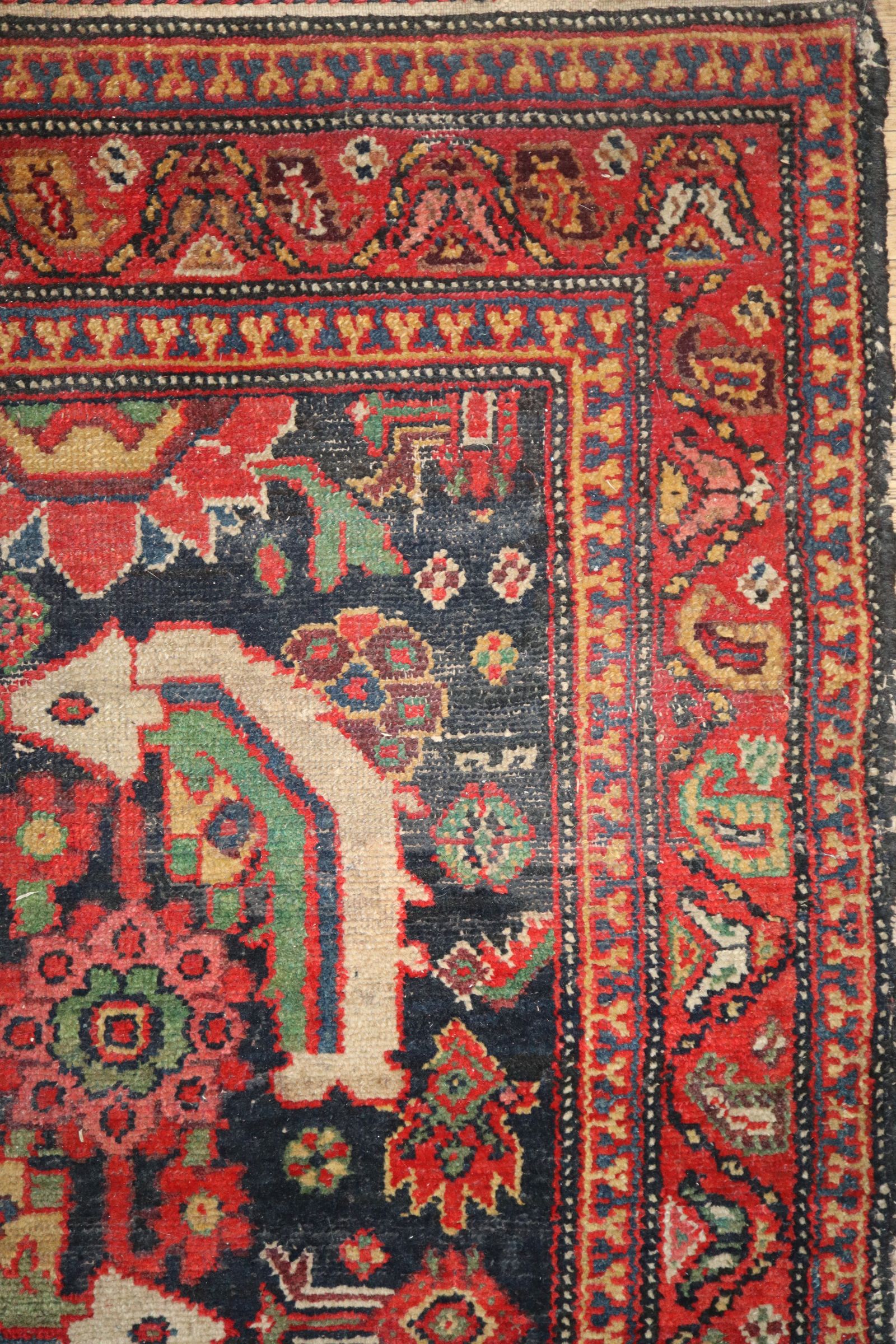 A Hamadan hall carpet 108 x 300cm - Image 3 of 6