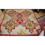 An Aubusson style foliate design tapestry approx. 240 x 220cm