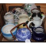 A quantity of mixed Doulton, Spode Italian and Shelley ceramics