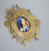 An enamel miniature