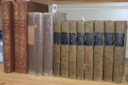 The Plays of William Shakespeare, 8 vols, London, Bellamy & Roberts, 1796 and sundry other volumes