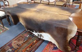 An antelope skin rug L.230cm