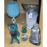 A collection of mostly Murano glass (6)