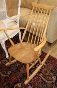 An Ercol rocking chair