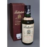 A Ballantine's 17 year old Scottish whisky, boxed