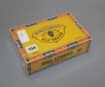 A sealed box of 50 King Edwards imperial cigars