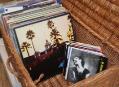 A collection of approx. 70/80 rock and pop LPs to include David Bowie, Cocteau Twins, prince and