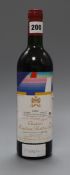 One bottle of Mouton Rothschild, 1984