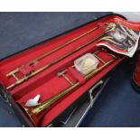 A Boosey & Hawkes cased trombone