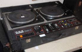 Cloud Series 12 DJ decks and HH PA system in good working order