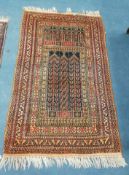 A Belouch prayer rug 140 x 90cm