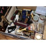 A quantity of Victorian and later opthalmic instruments etc