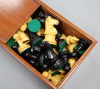 A boxwood chess set
