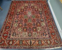 A Baktiari carpet 340 x 290cm