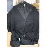 A quantity of gentlemens' dress suits, etc.