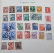 A world stamp album, Victoria to George V