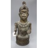 A large Benin style figure height 50cm