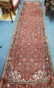 A Hamadan runner 450 x 110cm approx.