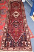 A Shiraz runner Approx. 290 x 90cm