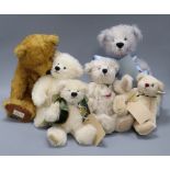 Six Deans collectors bears