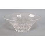 A 1950's Stuart crystal bowl 30.5cm