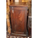 A George III mahogany pedestal cupboard H.91cm