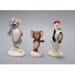 Beswick characters: Tom, Jerry and Droopy